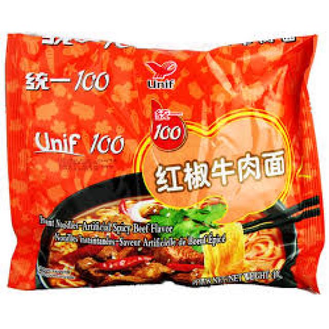 统一红椒牛肉面108g