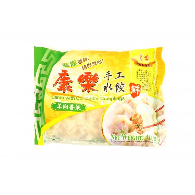 康乐羊肉香菜水饺 410g