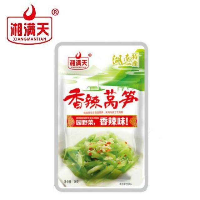 湘满天香辣莴笋 28g