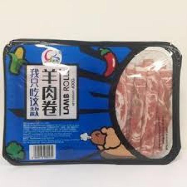 金达羊肉卷400克