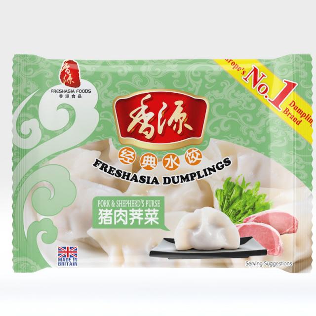 香源猪肉荠菜水饺 