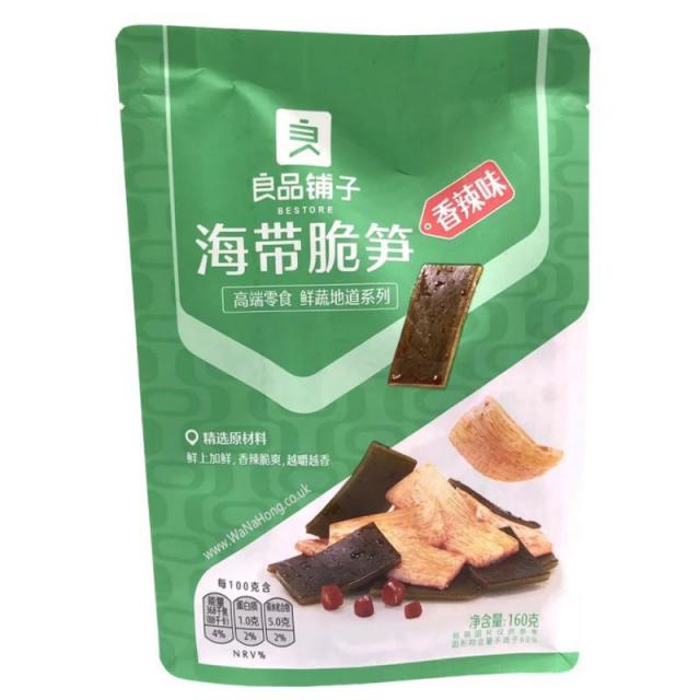 良品铺子 海带脆笋 香辣味 160g