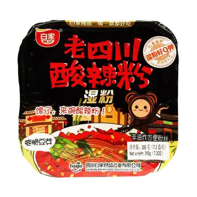 白家老四川酸辣粉 湿粉 190g