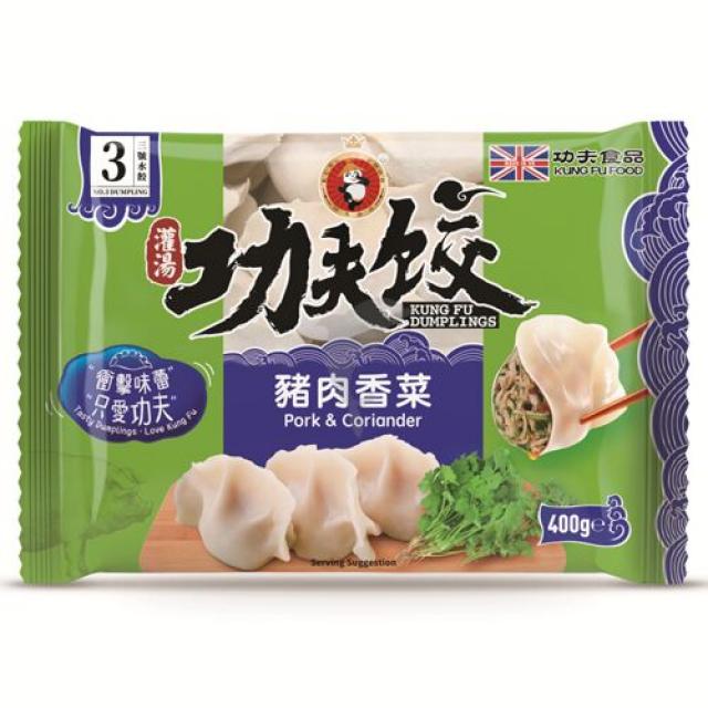 功夫猪肉香菜水饺400g