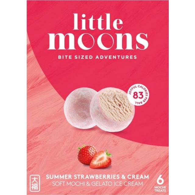 小月亮冰淇淋糯米糍 草莓味 192g