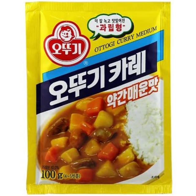 韩国咖喱粉 中辣100g