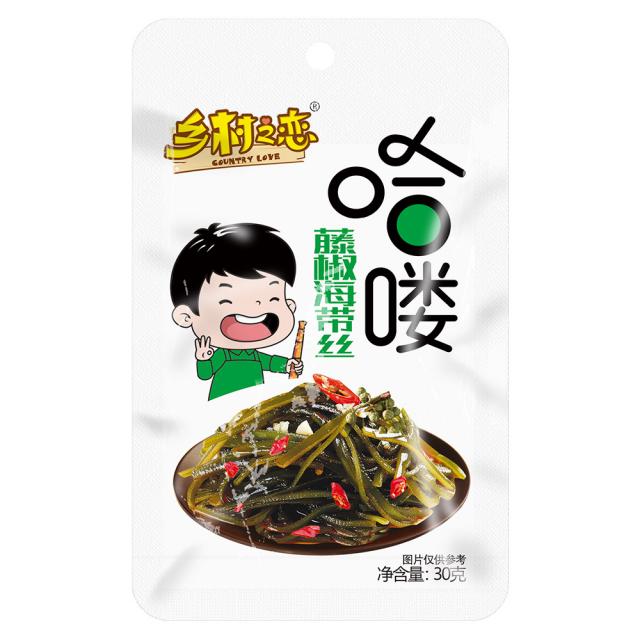 乡村之恋藤椒海带丝 30g
