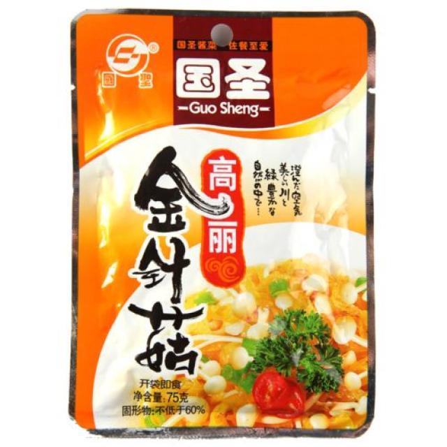 国圣 金针菇 75g