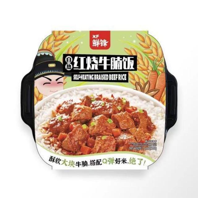 鲜锋自热红烧牛腩饭320g