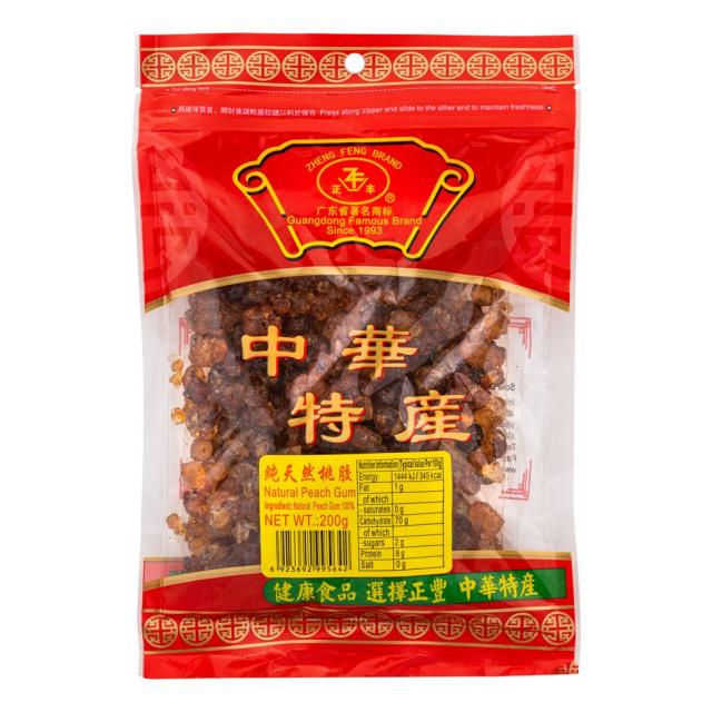 正丰纯天然桃胶200g