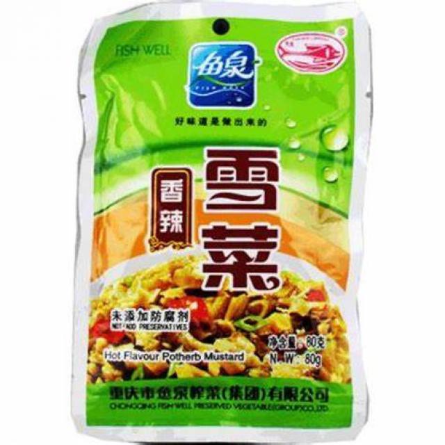 鱼泉雪菜80g