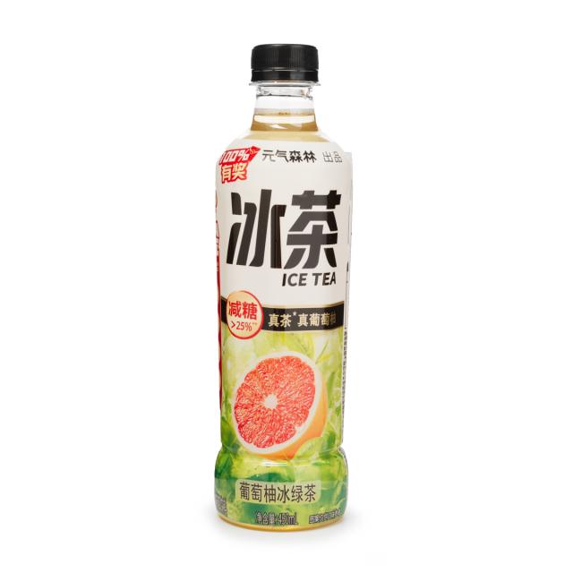 元气森林葡萄柚冰绿茶450ml