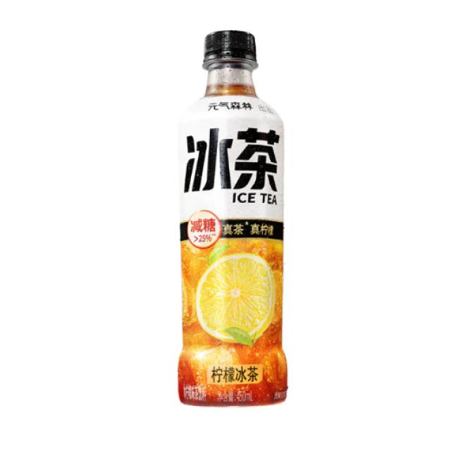 元气森林柠檬冰茶450ml