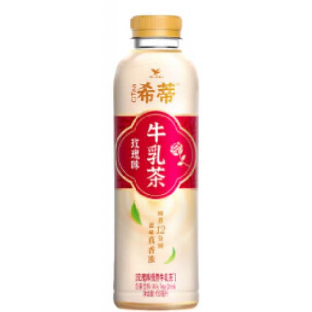 希蒂 玫瑰味牛乳茶 450ml