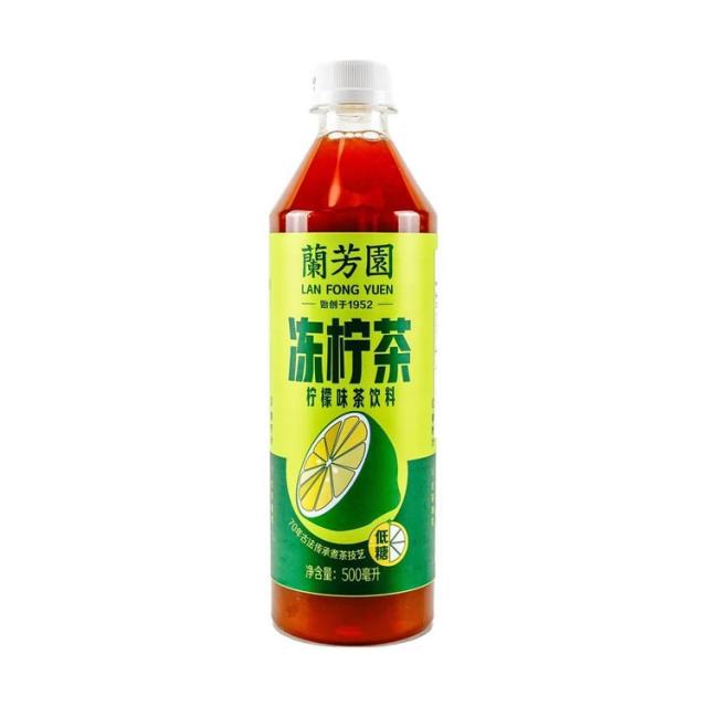 兰芳园柠檬味冻柠茶500ml
