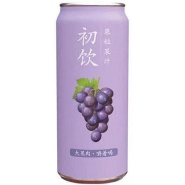 初饮果粒果汁葡萄500ml