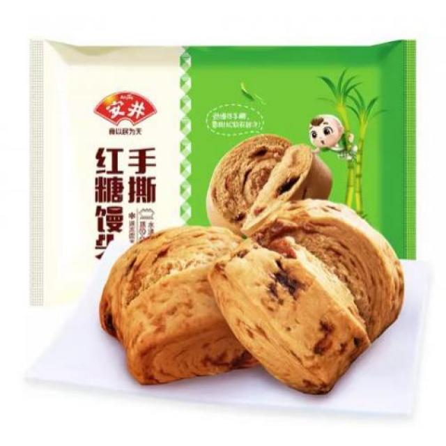 安井手撕红糖馒头510g