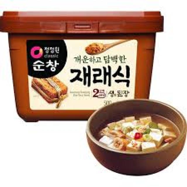 韩国清净园传统生大酱500g