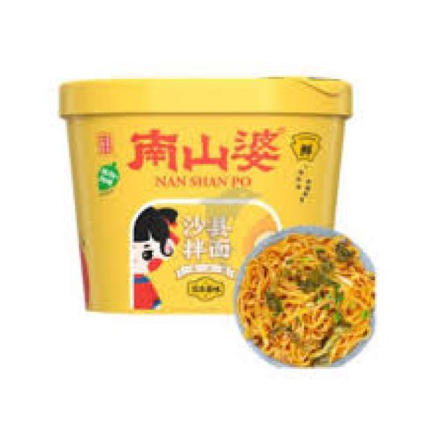 南山婆花生酱味沙县拌面130.5g