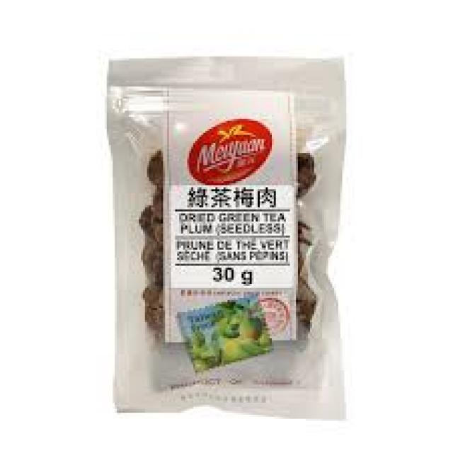 美元绿茶梅肉30g