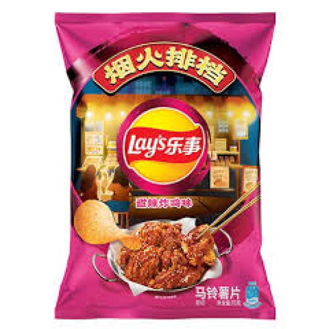 乐事薯片甜辣炸鸡味70g