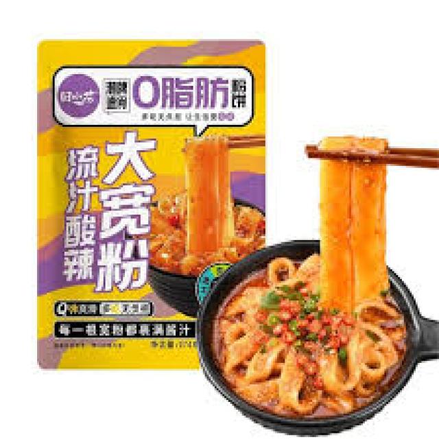 田小花流汁大宽粉酸辣味274g