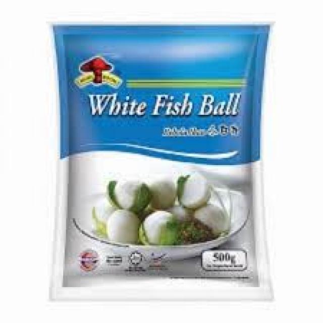 蘑菇牌鱼丸500