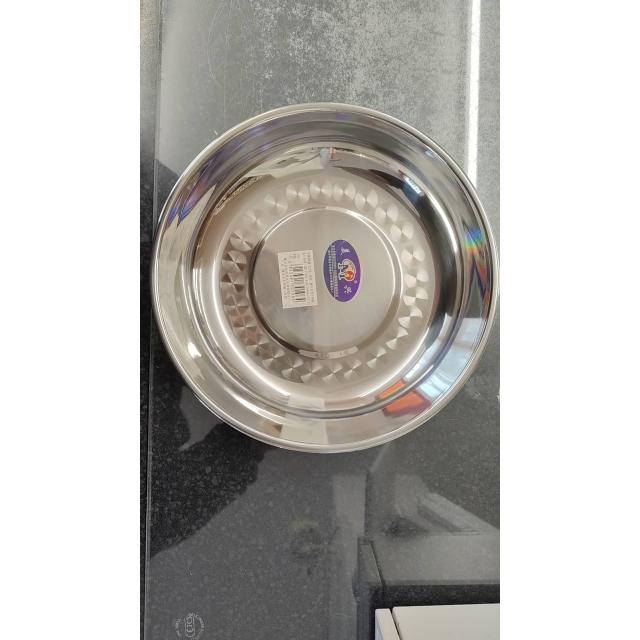 不锈钢圆盘 22cm