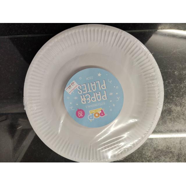 纸盘 30个装 23cm