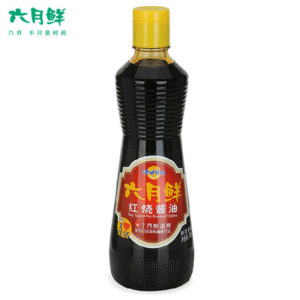 六月鲜红烧酱油 500ml