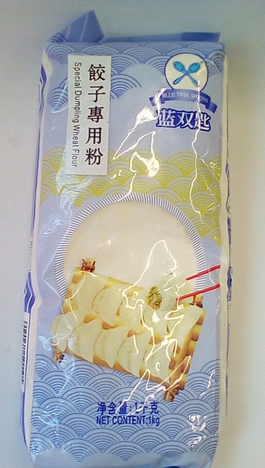 蓝双匙饺子专用粉 1KG