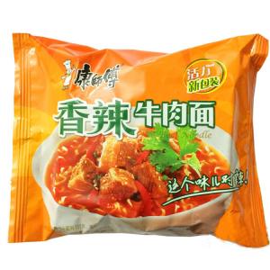 康师傅香辣牛肉面 100g